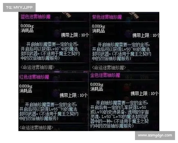 DNF金色迷雾袖珍罐全面解析与高效使用技巧指南